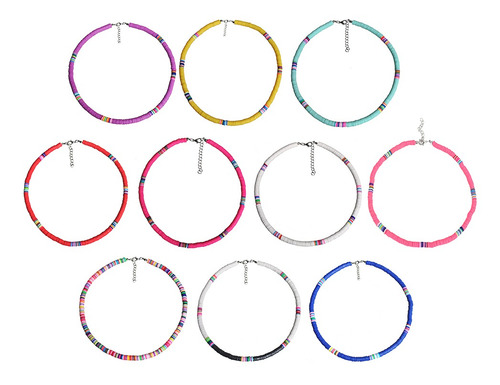 Imagen 7 de 8 de Collar Con Forma De Concha De Puka, Collar De Perlas De Puka
