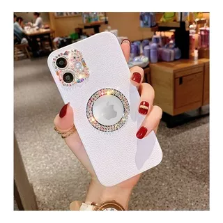 Funda Para iPhone Luxury Camera Diamond Crystal Bling Glitte