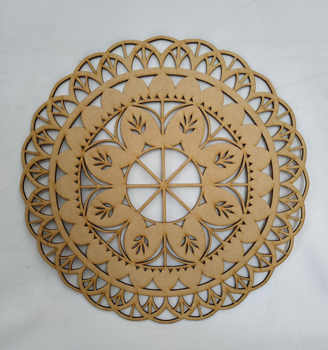 Imagen 9 de 9 de Mandala En Mdf Corte Laser