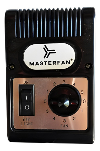 Control Ventilador Con Luz Masterfan - 5 Velocidades