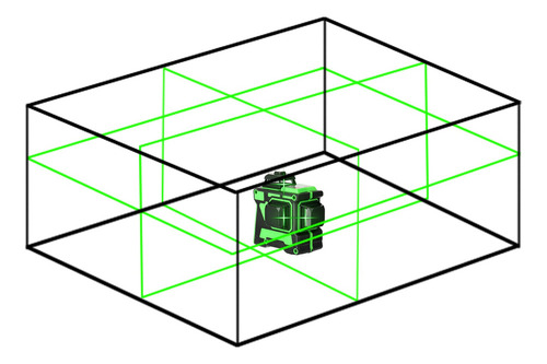 Q Herramienta De Nivel Láser Multifuncional 3d 12 Líneas