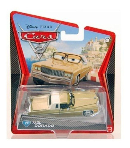 Disney/pixar Cars 2 movie 155 die Cast # 27 car Mel Dorado