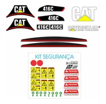 Comprar Jg Decalques Completo Caterpillar 416c Para Tratores