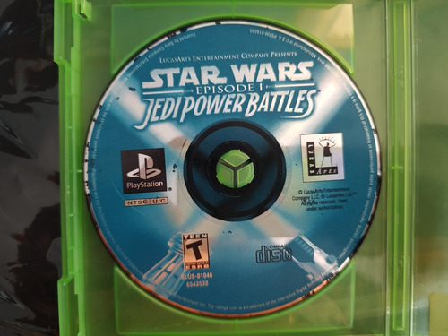 Star Wars Episode 1 Jedi Power Battles Ps1 Playstation 1 Ori