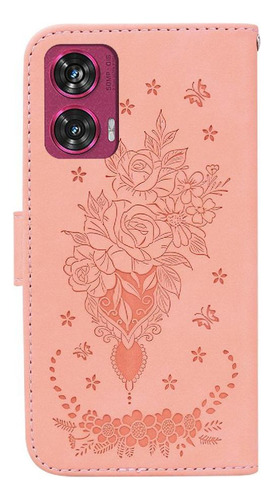 Funda For Motorola Edge 50 Fusion Cartera Kickstand Flip