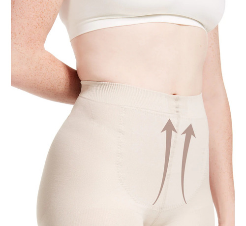 Panty Colombiano Short Invisible Levanta Cola Sin Látex