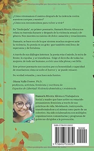 Deshojada Damaris Rivera Alicea - Rivera Alicea..., de Rivera Alicea MSW, Dama. Editorial Independently Published en español