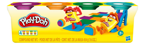 Play-doh - Set De 4 Colores Clásicos (pack X 4) Hasbro