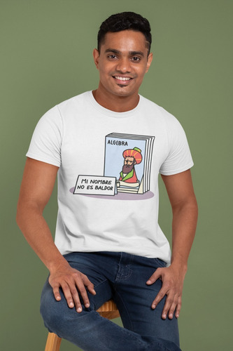 Camiseta Algebra De Baldor Humor Negro