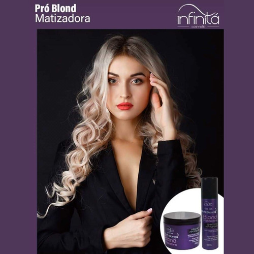 Kit Pró Blond Matizador Infinitá C/ 2 Produtos