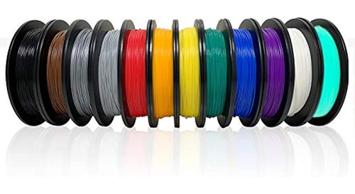 Filamento De Impresora 3d Dikale Pla (12 Colores Surtidos, 5