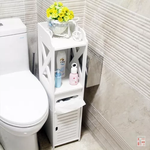 Organizador Puertas Estantes Mueble Espacios Reducidos Baño