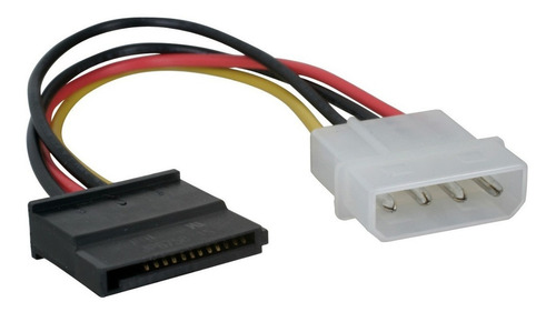Cable Sata Power Molex Ide Discos Rigidos Hdd Ssd 4 Pin Noga