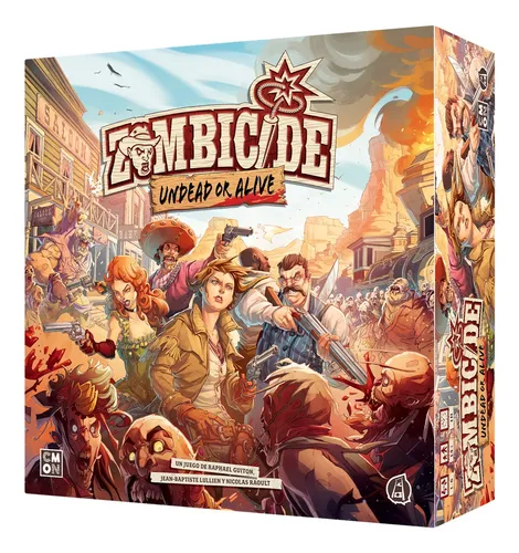 Zombicide: Undead Or Alive-juego De Mesa Español!!