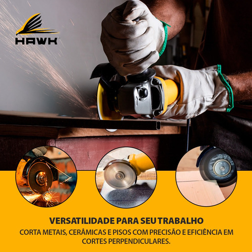 Lixadeira Esmerilhadeira Elétrica Angular 850w Com Disco