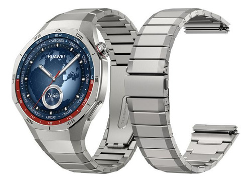 Correa De Reloj De Aleación De Titanio Negra For Huawei Wat