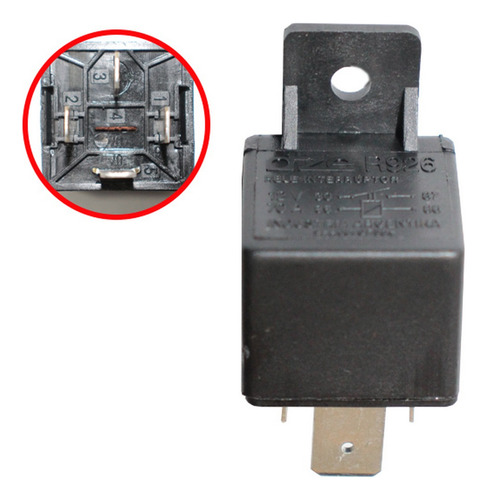 Relay Universal Dze 12v-70a- 4t 2x 9,5mm