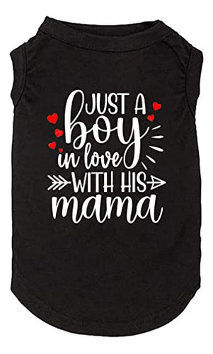 Weokwock Ropa Para Perros Just A Boy In Love With Mama Camis