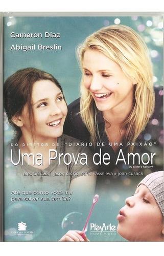 Dvd Uma Prova De Amor - Cameron Diaz Abigail Breslin ( Novo)