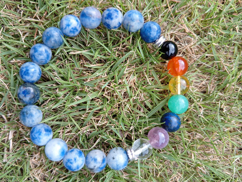 Pulseras 7 Chakras De Cuarzos Originales