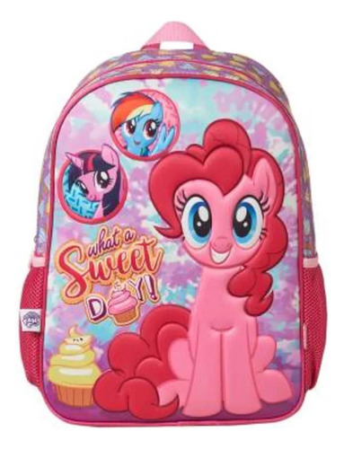 Mochila Urbania Escolar MP01705SB color rosa diseño my little pony