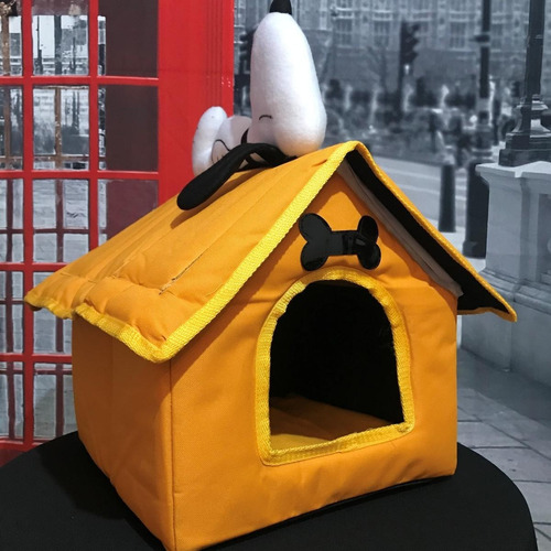 Cama Casa Para Perros Y Gatos Snoopy