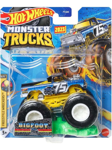 Hot Wheels® Monster Trucks [ Bigfoot 75 Freestyle Wreckers ]