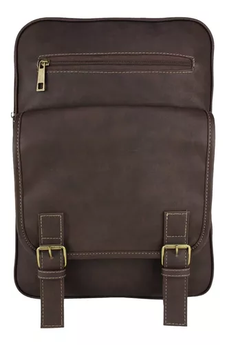 Bolsa Mochila Executiva Vintage Comporta Notebook Masculina