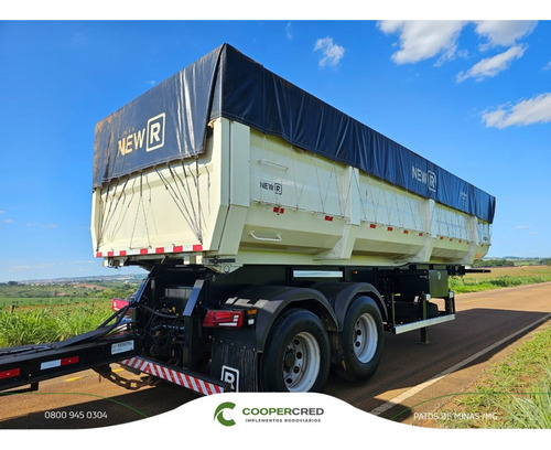 Carreta Rodocaçamba Randon New R 23/23 Com Pneus Usados