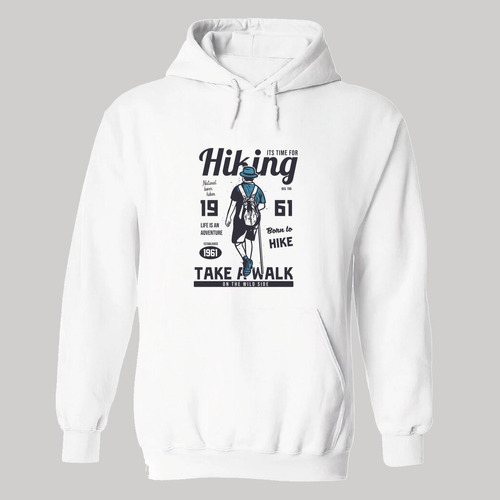 Sudadera Hombre  Hoodie Camping Senderismo Frases 036