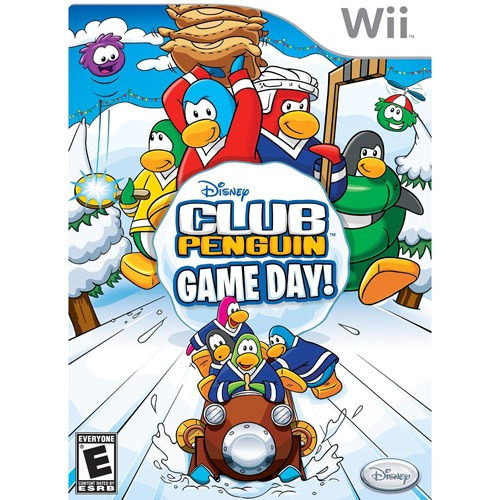 Videojuego: Club Penguin:game Day Para Wii Disney