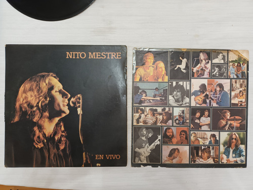 Disco Vinilo Nito Mestre En Vivo Primera Edición
