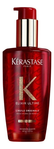 Aceite Kérastase Elixir Ultime L' Huile Glitter Rouge  100ml