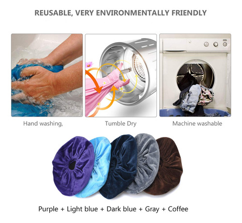 5 Pares De Fundas De Zapatos Reutilizables Antideslizantes X