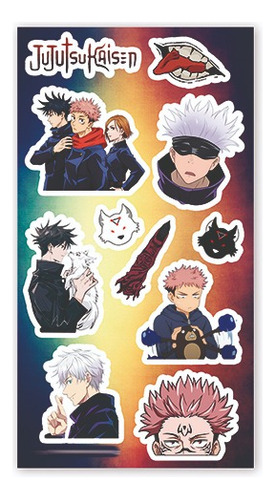 Stickers Vinilicos Jujutsu Kaisen - Gojo Sukuna - Anime