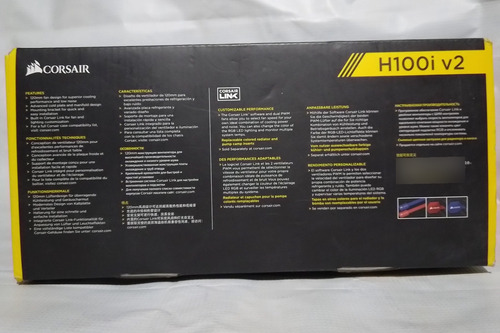 Corsair H100i V2 Enfriamiento Líquido Socket 1151 2011 Am3 (Usado)