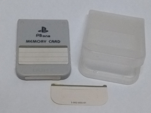 Memory Card Cinza Playstation 1 Original Funcionando Usado