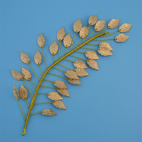 Diademas Con Forma De Corona De Pelo Leaf Branch Para Bodas