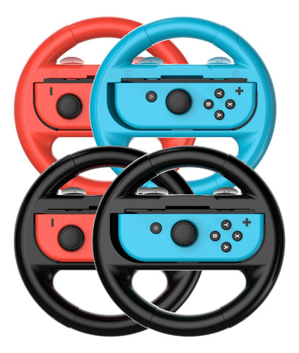 Volante Compatible 4 Piezas Para Joy-con Mario Kart 8 Deluxe