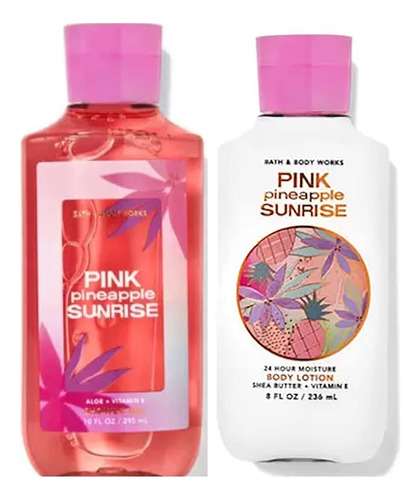 Bath And Body Works Pink Pineapple Sunrise Signature Collect