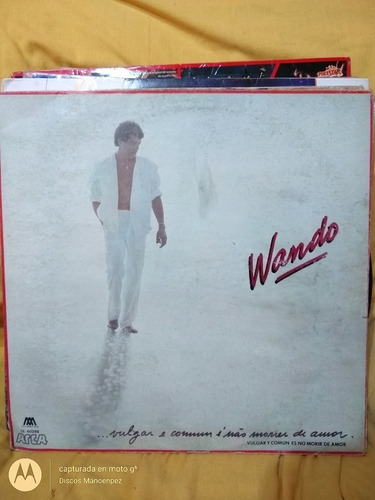 Vinilo Wando Vulgar Y Comun No Es Morir De Amor M4