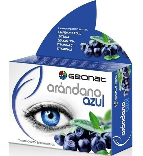 Arandano Azul Antioxidante Ocular X60c Geonat Provefarma Fw