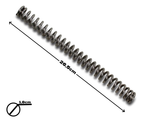 Mola Aço Carabina Rossi Dione 3º Geração 2017 4.5mm 5.5mm