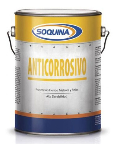 Anticorrosivo -antioxido Rojo Maestranza Gl Soquina 20433401