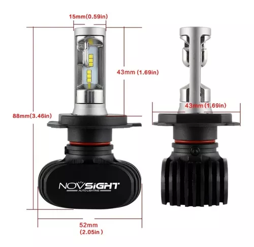 BOMBILLAS LED H4 PARA CARRO Y MOTO