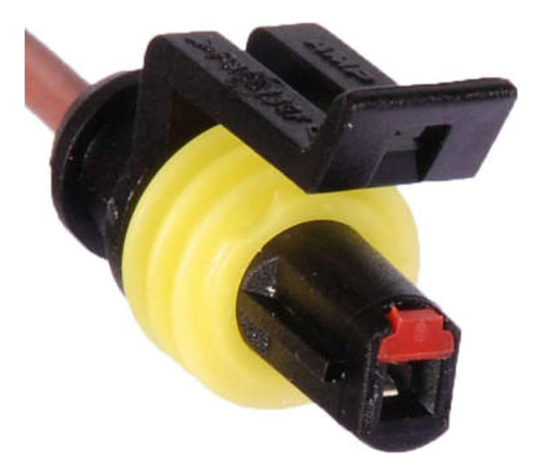 Plug Chicote Conector Pressão Sensor Óleo Mobi 1.0 8v