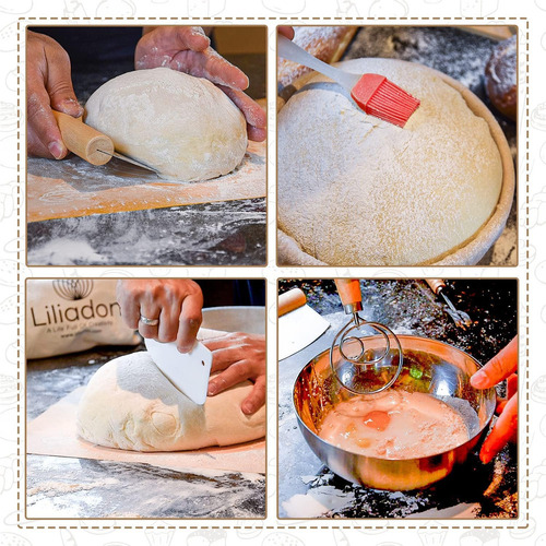 / Juego De 11 Suministros Para Hornear Pan De Masa Madre