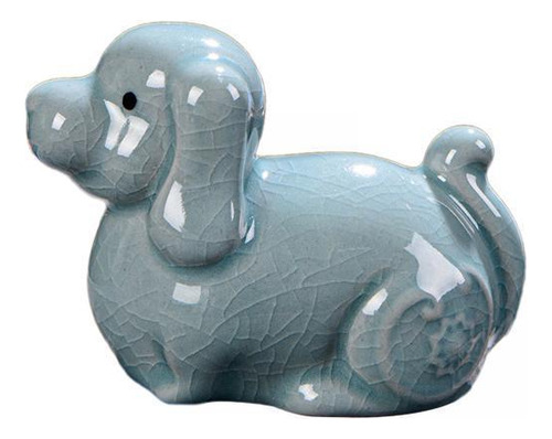 2 Colección De Figuras De Animales De Té De Cerámica,