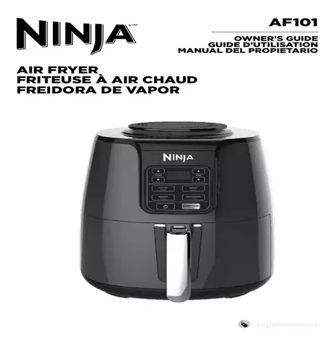 Ninja Freidora de Aire Digital, 3.7L, 4 Programas