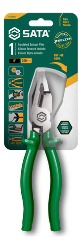Alicate Corte Tesoura 8 St72504l Sata